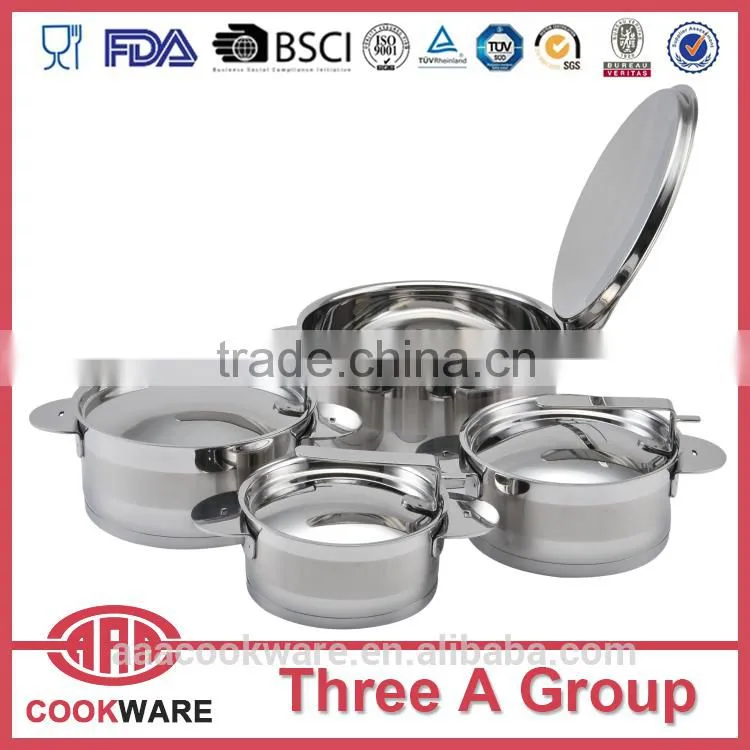 8 pcs stainless steel cookware set for wholesale