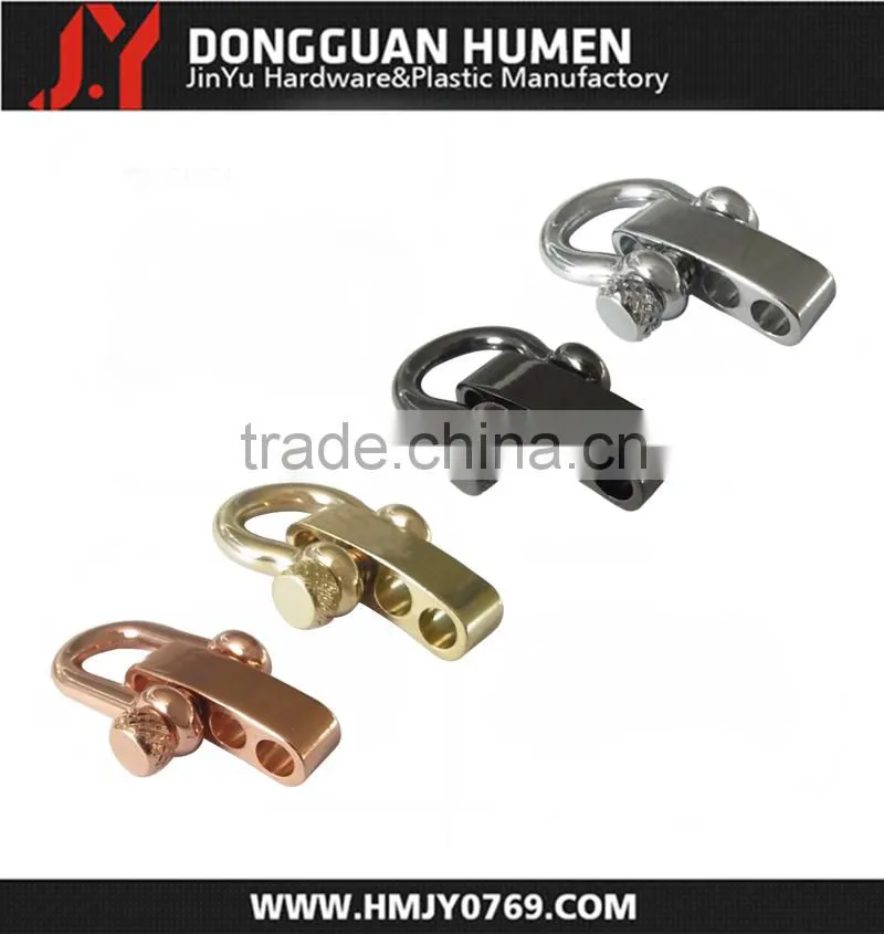 Jinyu metal paracord charms/metal shoelace charms/metal shoe buckle