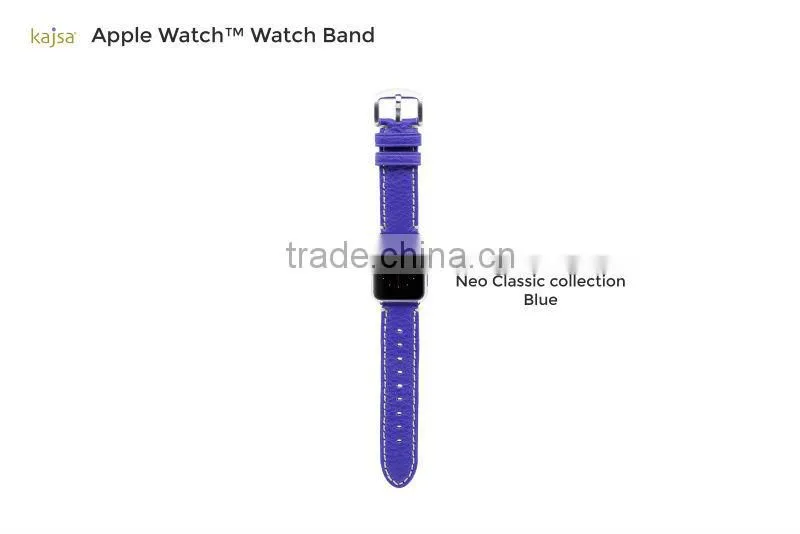 Original kajsa Neo Classic Collection Genuine Leather Watch Band Wrist Strap For 42MM Apple Watch MT-3967
