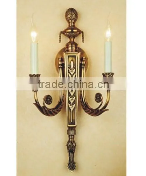 high quality brass chandelier wall lamp WL610-2