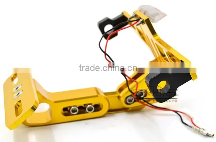BJ-LPL-039 Aftermarket Aluminum Universal Motorbike License Plate Bracket Light with LED