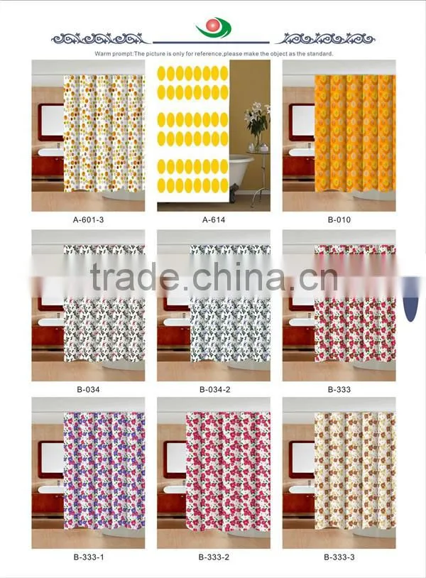 PVC Wholesale Shower Vinyl Curtain