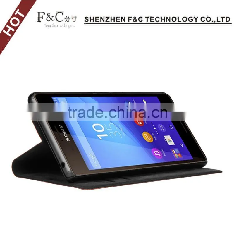 Alibaba China ultra silm 5.0 inch card holder mobile phone cover for Sony Xperia M4 Aqua case