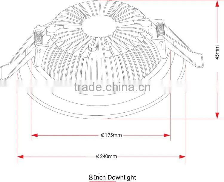 10w 15w 20w CE RoHS SAA approved SMD2835 led ceiling downlight