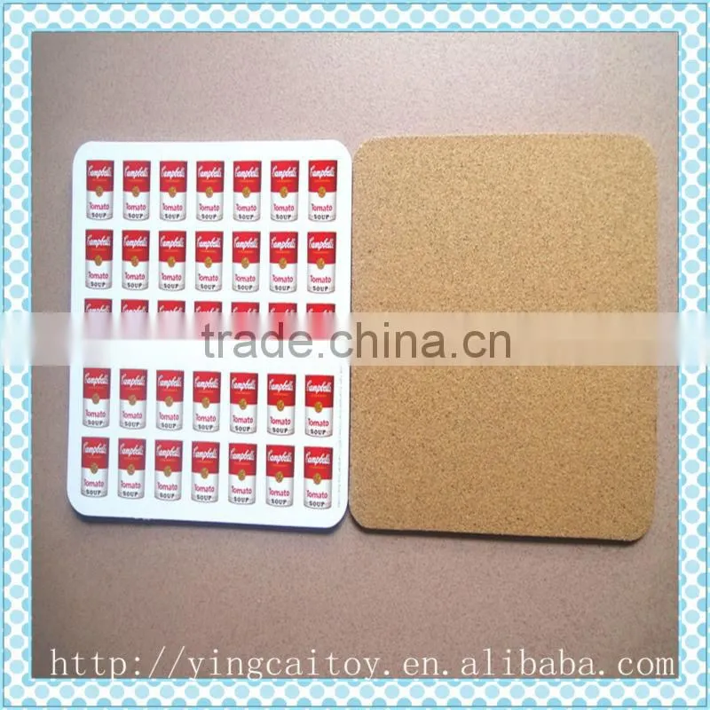 custom table mat ,custom cork placemats and coasters