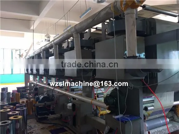 automatic Computerized Color Register Rotogravure Printing machine