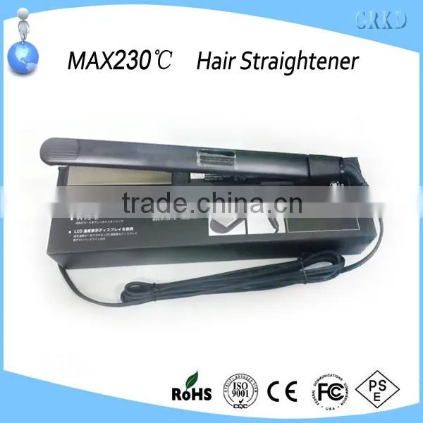 Top quality personalized hair straightener hair flat iron for beauty