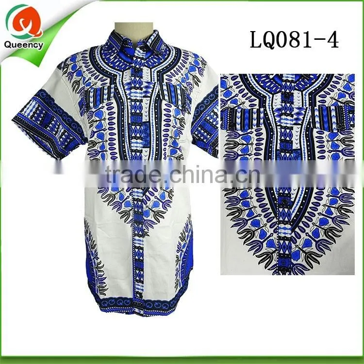 2016 Traditional GIRL African fashion design print Dashiki t shirt dress african women dress