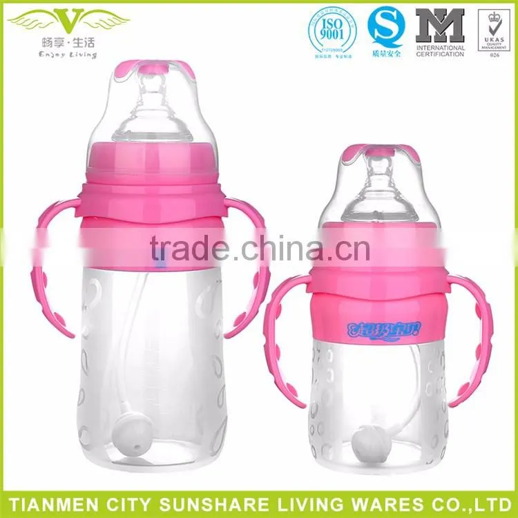 100% Free BPA Food Grade Liquid Silicone Baby Feeding Bottles