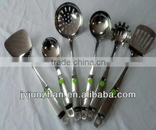 Stainless steel 201 Spatula with low price made in Jieyang factory directly with SS handle
