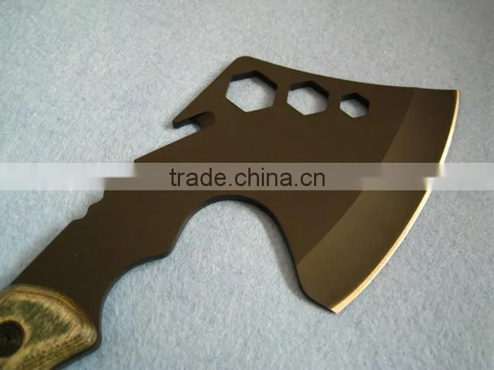 portable outdoor camping multifunctional hatchet axe