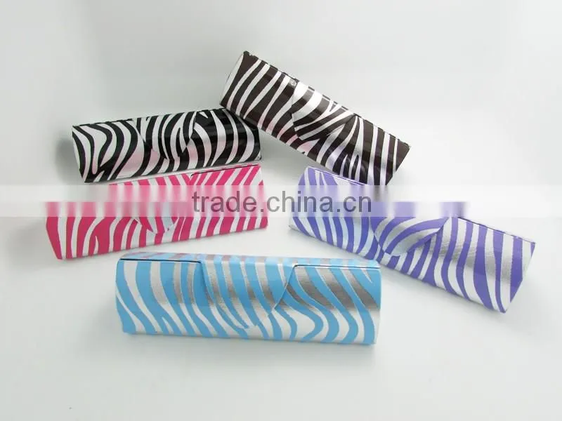 multicolor custom handmade hard glasses case