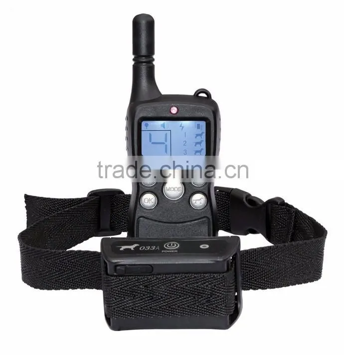 Dog remot training waterproof shock collar for 3 dogs training LY033
