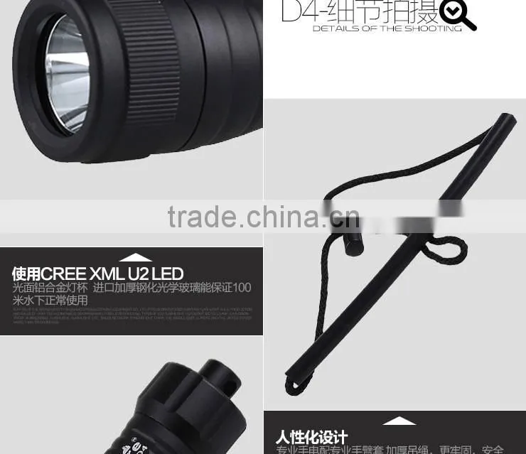 SupFire diving LED flashlight D4 with one mode
