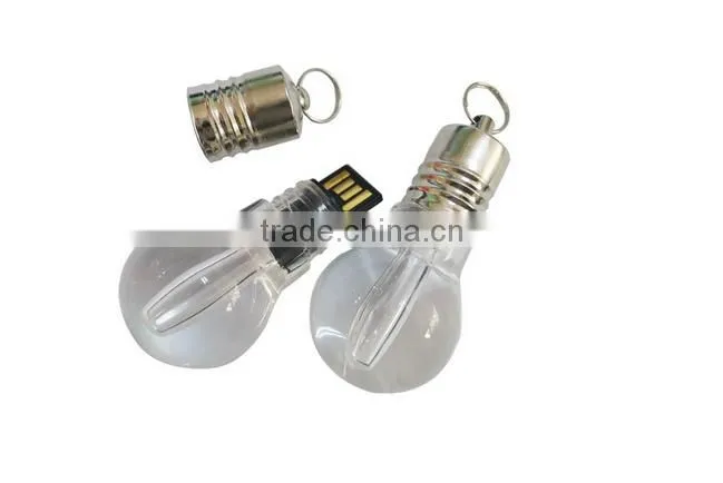 Promotional Light Bulb Usb Flash Drives Lamb shape free sample 2016