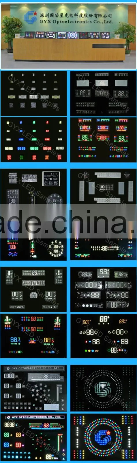 white diffuesed CHIGO air conditioner 7 SEGMENTS display