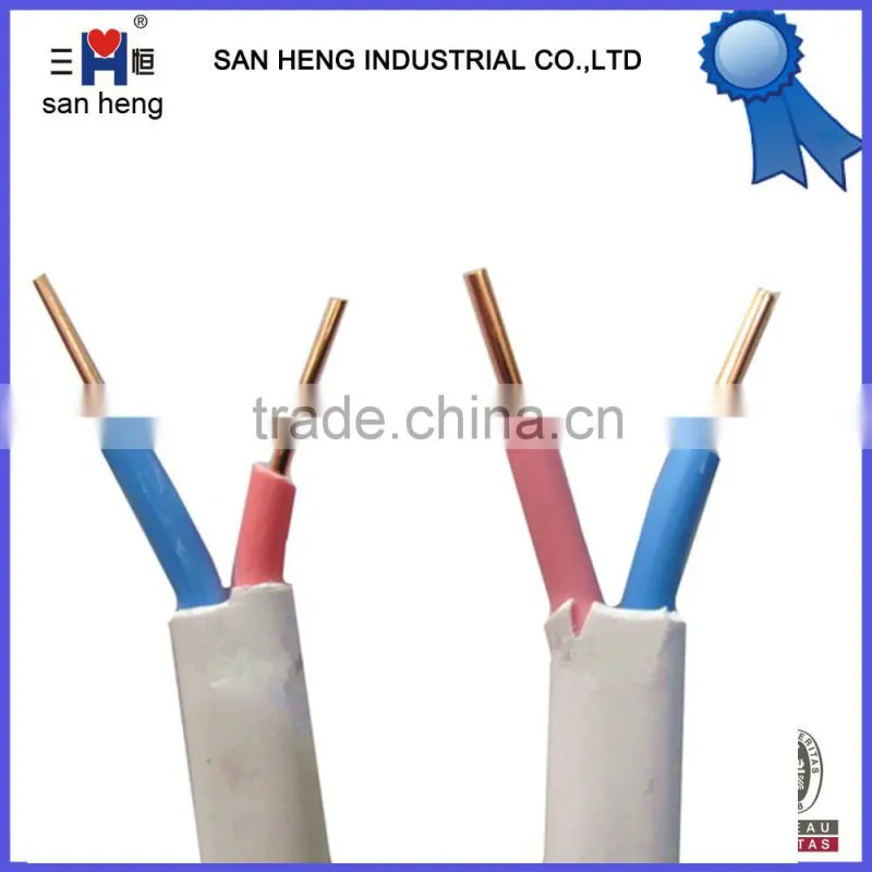pvc insulated and sheathed Flat cable bvvb