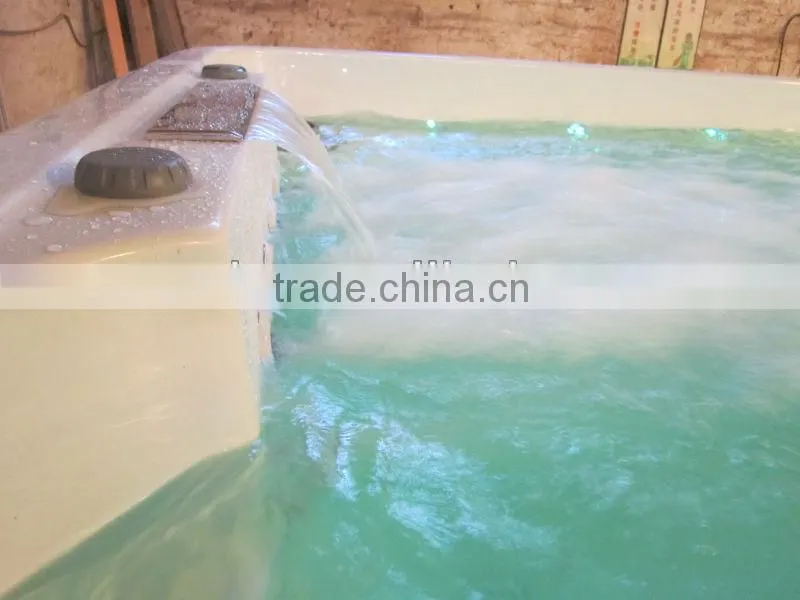 large swim spa WS-S07B with massage jets