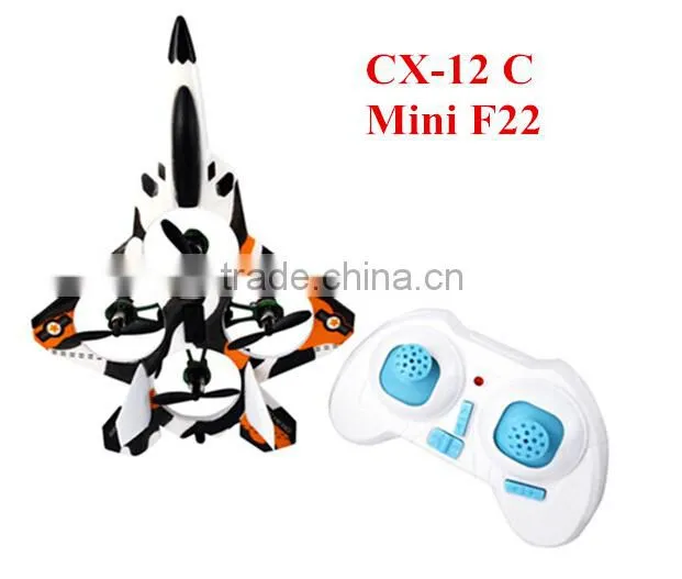 CX-12 f15 rc plane wholesale RC airplane with light