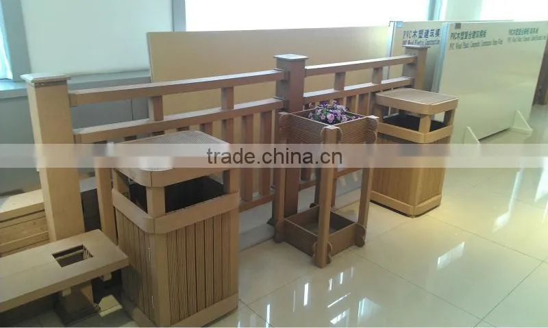 wood plastic profiled material production line