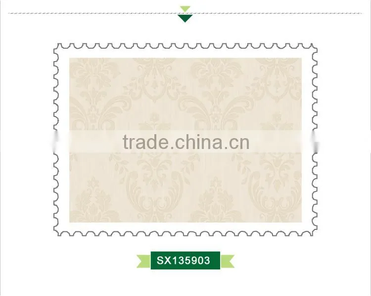 economic printed yarn wallpaper, french bold floral decorative wallpaper for restaurant , smoke-proof wallcovering shop