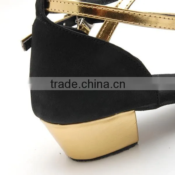 Children latin dance shoes low heel girls Ballroom/Latin shoes