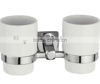 2013Made In China Luofa Bathroom Accessories Double Cup Tumbler Holder