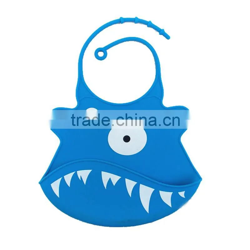 BPA Free Frog Silicone Bib