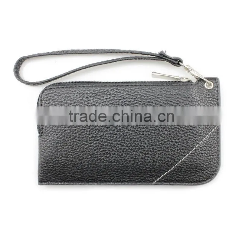 Mobile accessories,zipper pouch for easy carry, wrist bag mobile phone pouch
