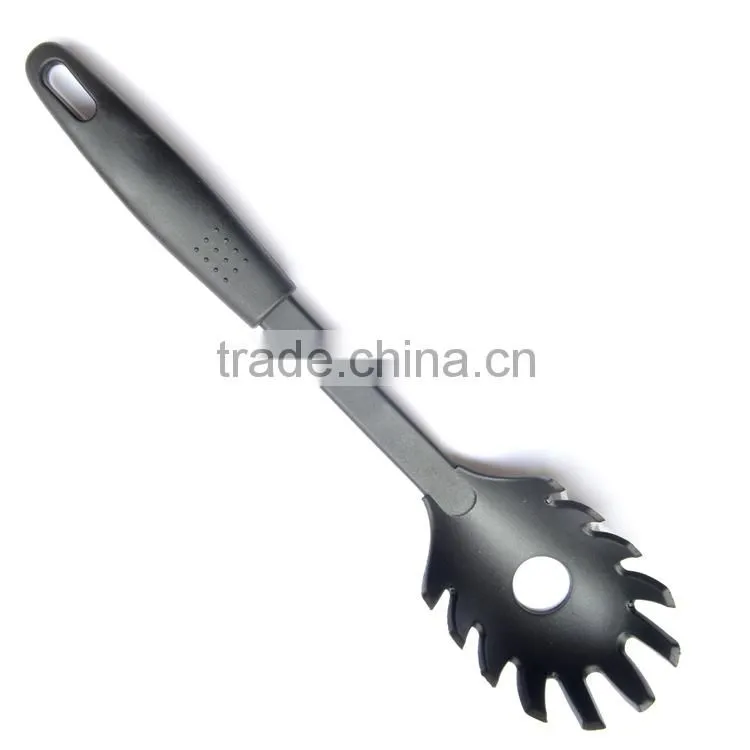food grade nylon non-stick kitchen set plastic slotted spoon