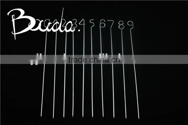 Stainless Steel Barebecue bbq Grill Net with wooden handle BD-B8112