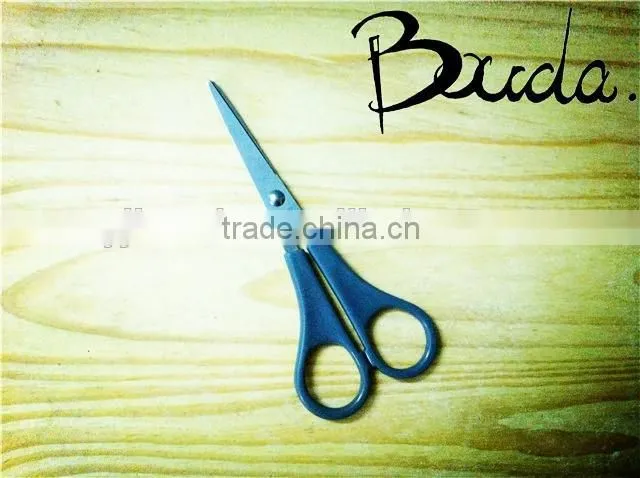 5.5" Stationery stainless steel school scissors with pp handle BD-S1647