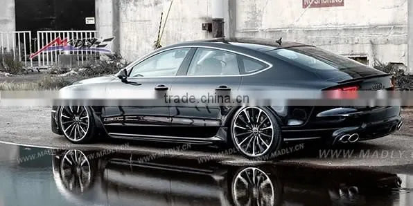 wald body kits for 2012-2016 AUDI a7 the highest quality PU/Carbon Fiber Body Kits for A7