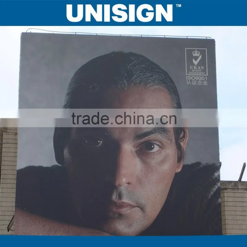Unisign Good Quality Roll Eco-solvent Outdoor pvc mesh fabric