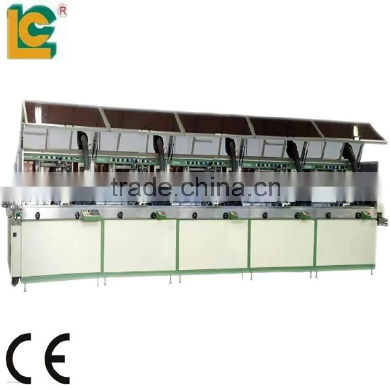 Automatic Bottle Glass Silk Screen Mesh Printer LCB-120UV-5