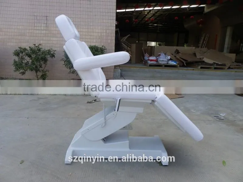 CE approval white massage table electric face hole