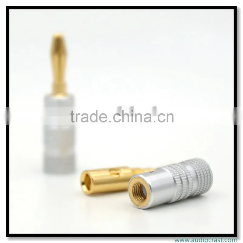 OEM speaker connector Audio Video Plug Male Banana