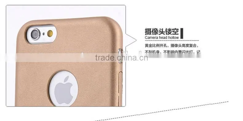 Best Seller Ultra Thin PC Phone Cover Logo Hollow Out Case For iPhone 6