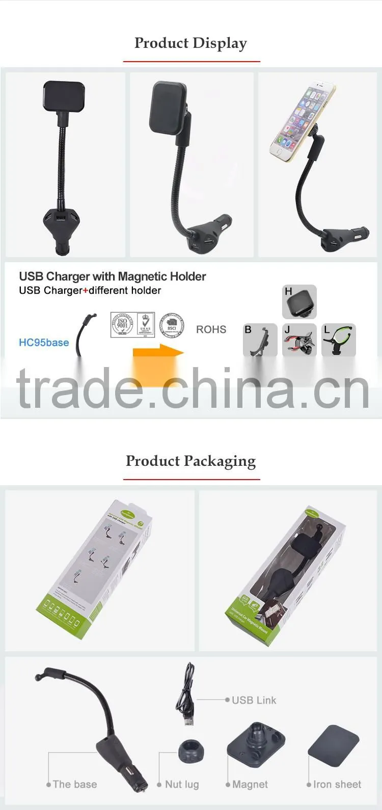 Universal magnetic Holder (360 degree rotated ) with Strong Magnetic for smart phone