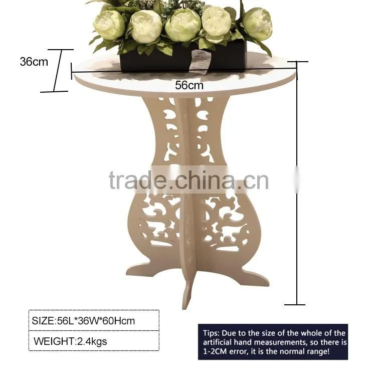 HOME-GJ folding oval Shape Living Room wood coffee table
