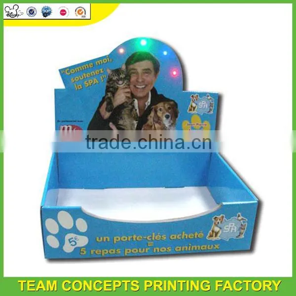 Cheaper custom cardboard paper display stand