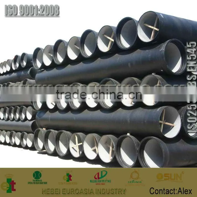 casted ductile iron soil pipe
