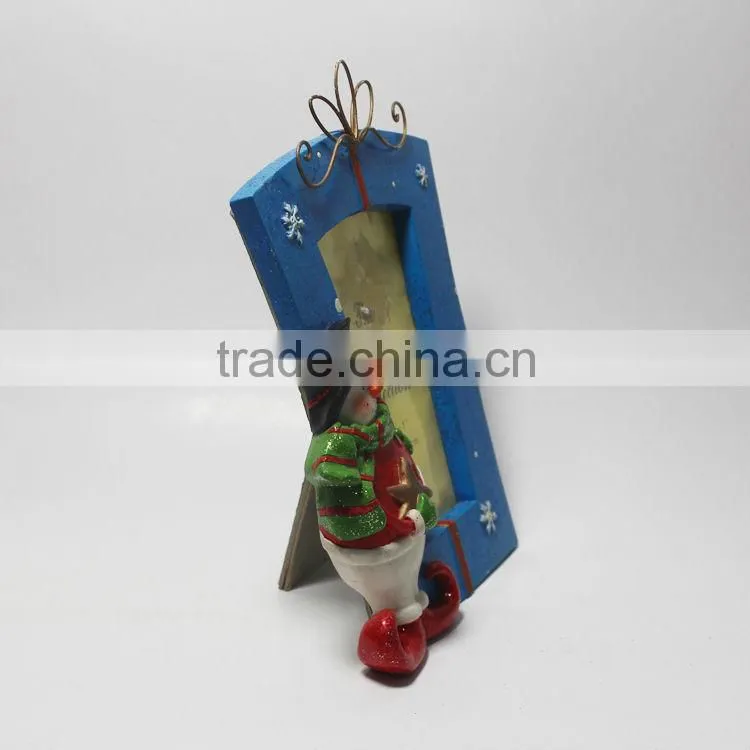 Decoratice Resin Photo Frame for Christmas
