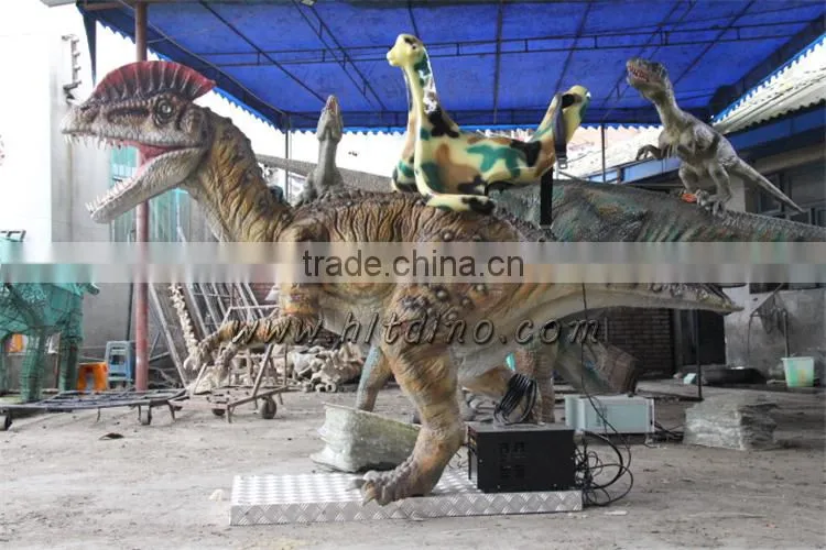 HLT Dino-High quality coin operated kiddie dinosaur rides