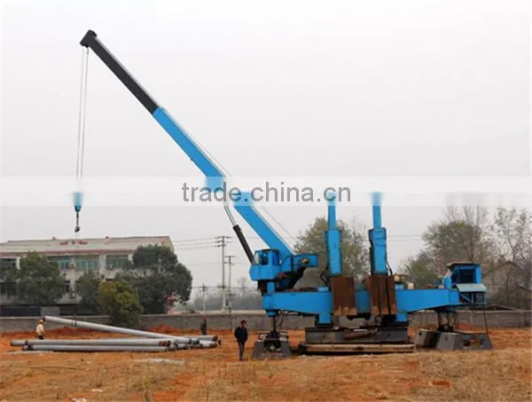 Very cheap price ZYS400B-B hydraulic static press pile driver with high quality