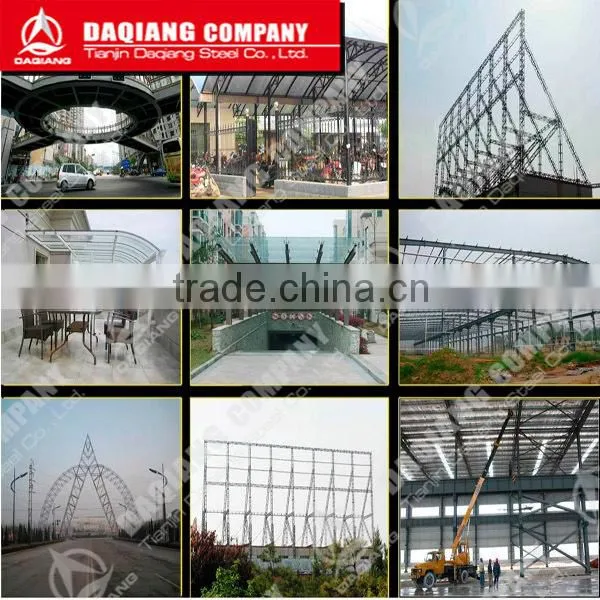 Portal frame of prefabricated light steel structure