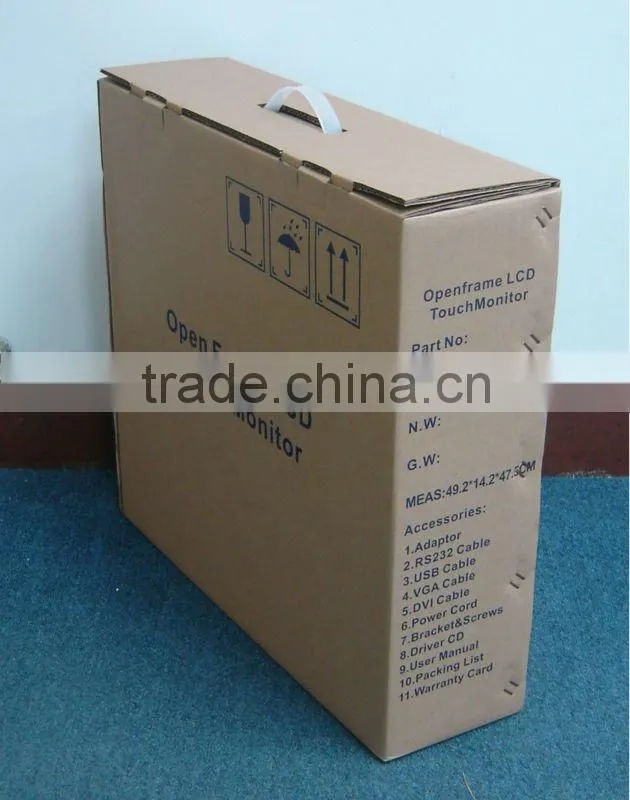 32 inch(16:9) industrial multi touch Open Frame for Advertising