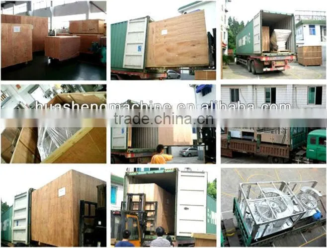 Automatic PP PE POF PVC film Shrink Wrapping machine for Bottles, cans, jars, bricks