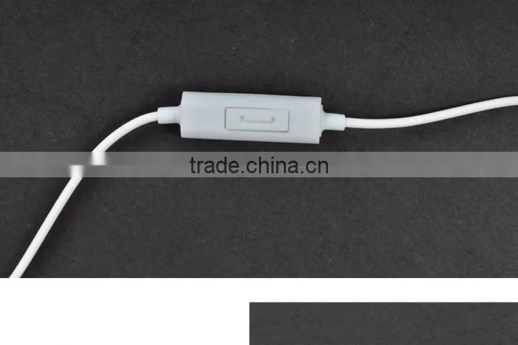 metal earphone for apple earphone with good quality for mp3 or mobile phone