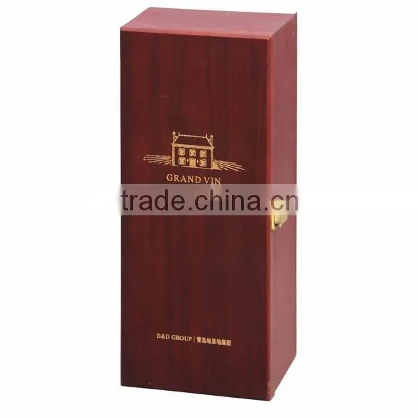 Trade assurance FSC&SA8000 Wooden customized wooden wine gift box